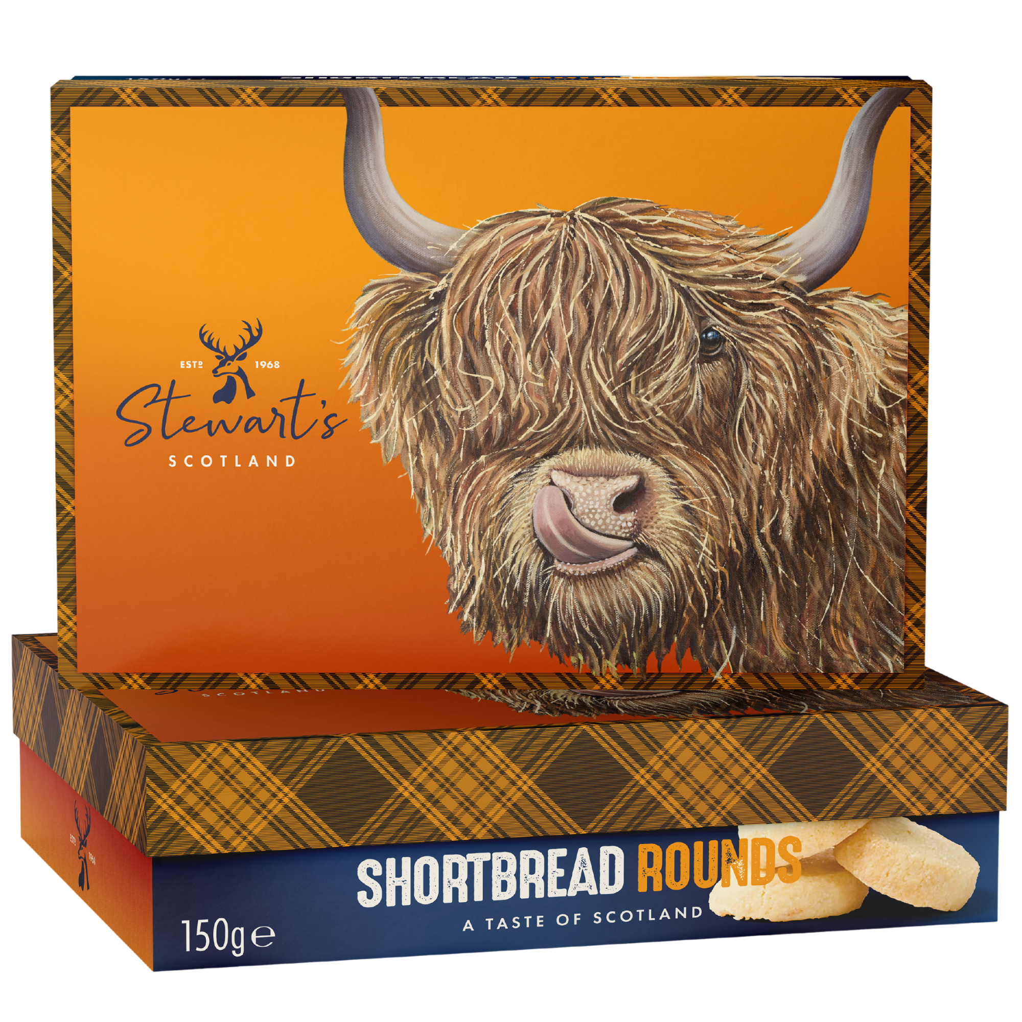 Stewart's Signature Caitlyn the Highland Cow Shortbread Gift Box