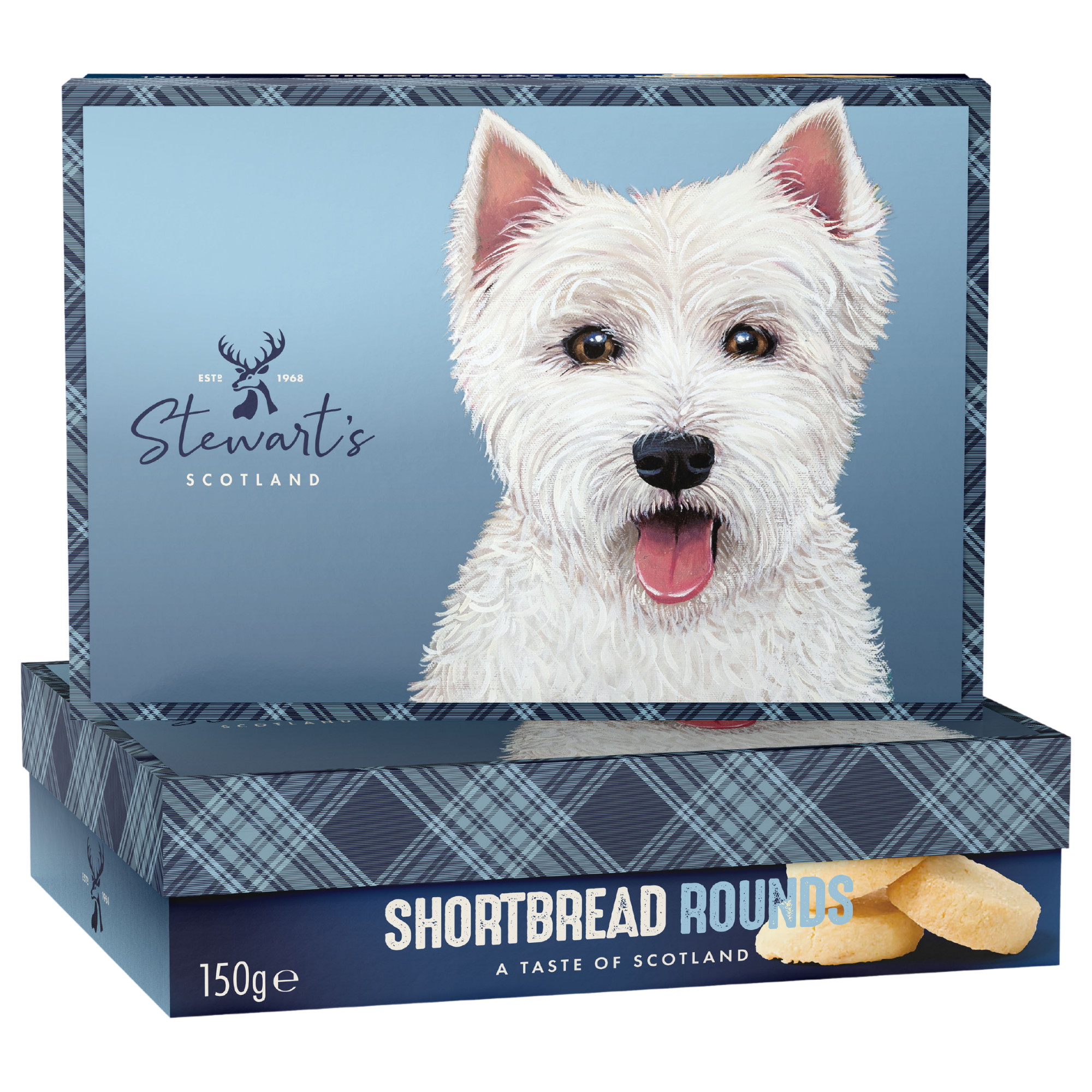 Stewart's Signature Wallace the Westie Shortbread Gift Box