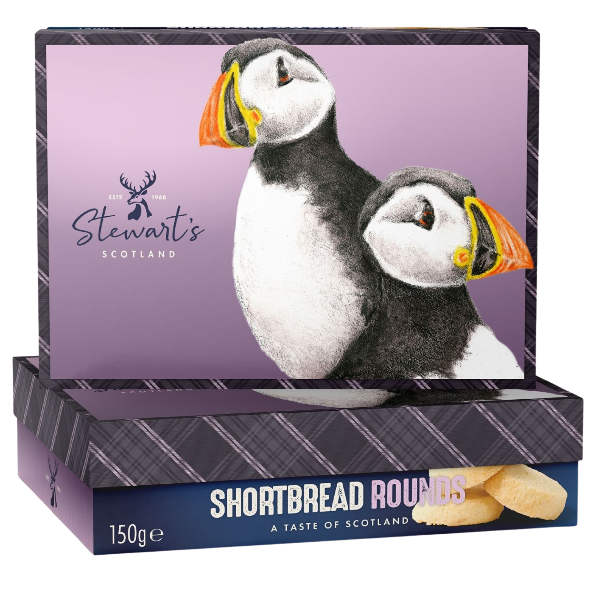 Stewart’s Signature Posy and Pippa Puffin Shortbread Gift Box